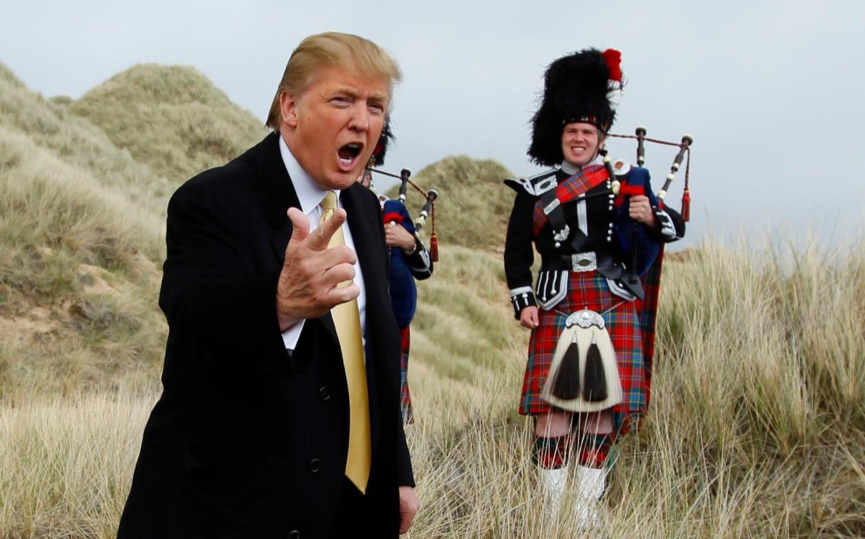 Donald Trump in Scotland 