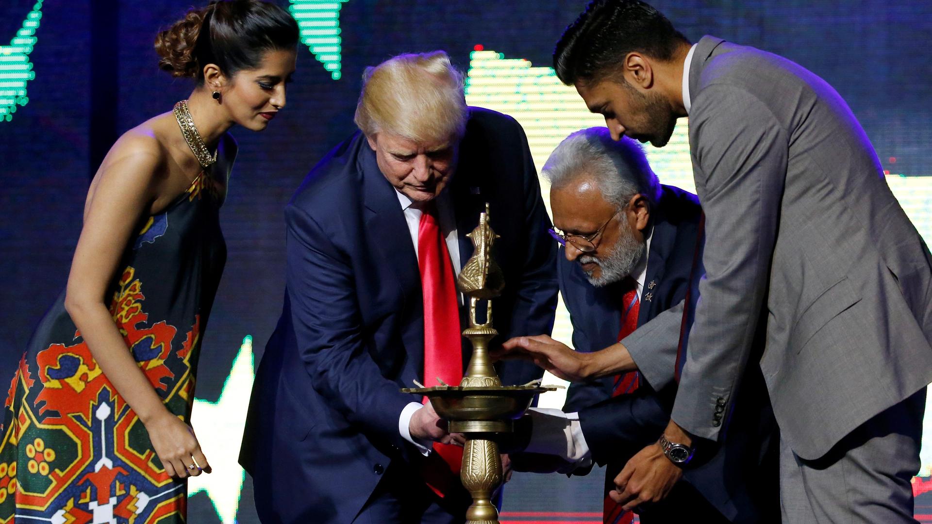 Donald Trump promised Indian Americans that the US will be "best friends" with India.