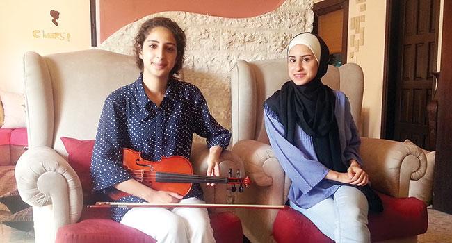 Tamara and Sarah Abu Ramanda