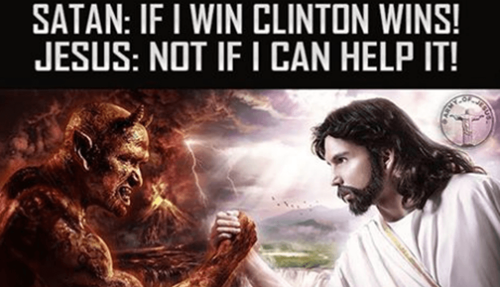 russian meme satan jesus