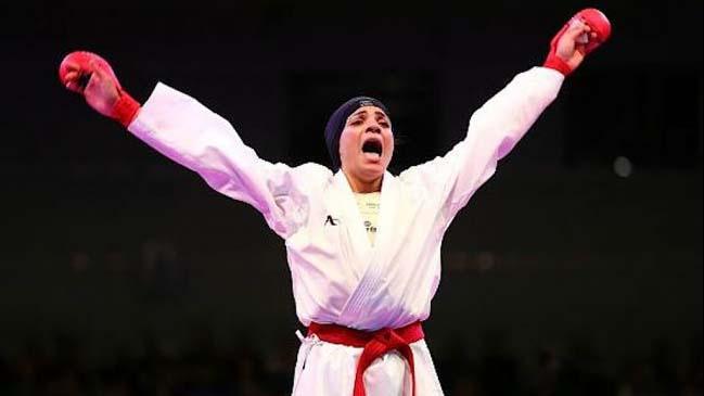 Shymaa Abou el-Yazed is the world champion and captain of the Egyptian karate team.