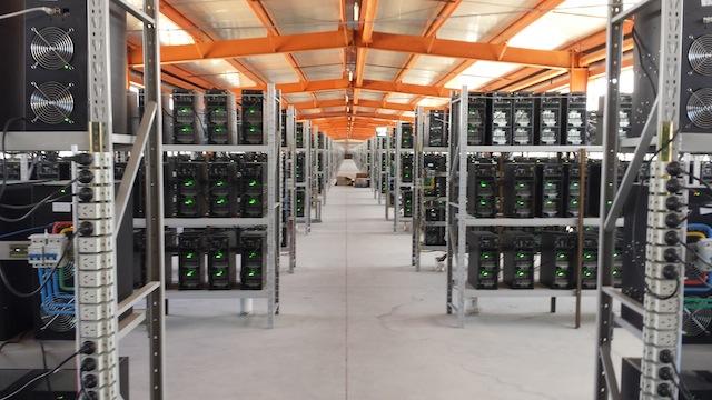 Bitcoin Factory in China