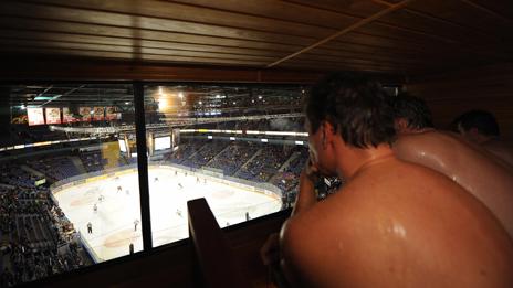 Hockey sauna