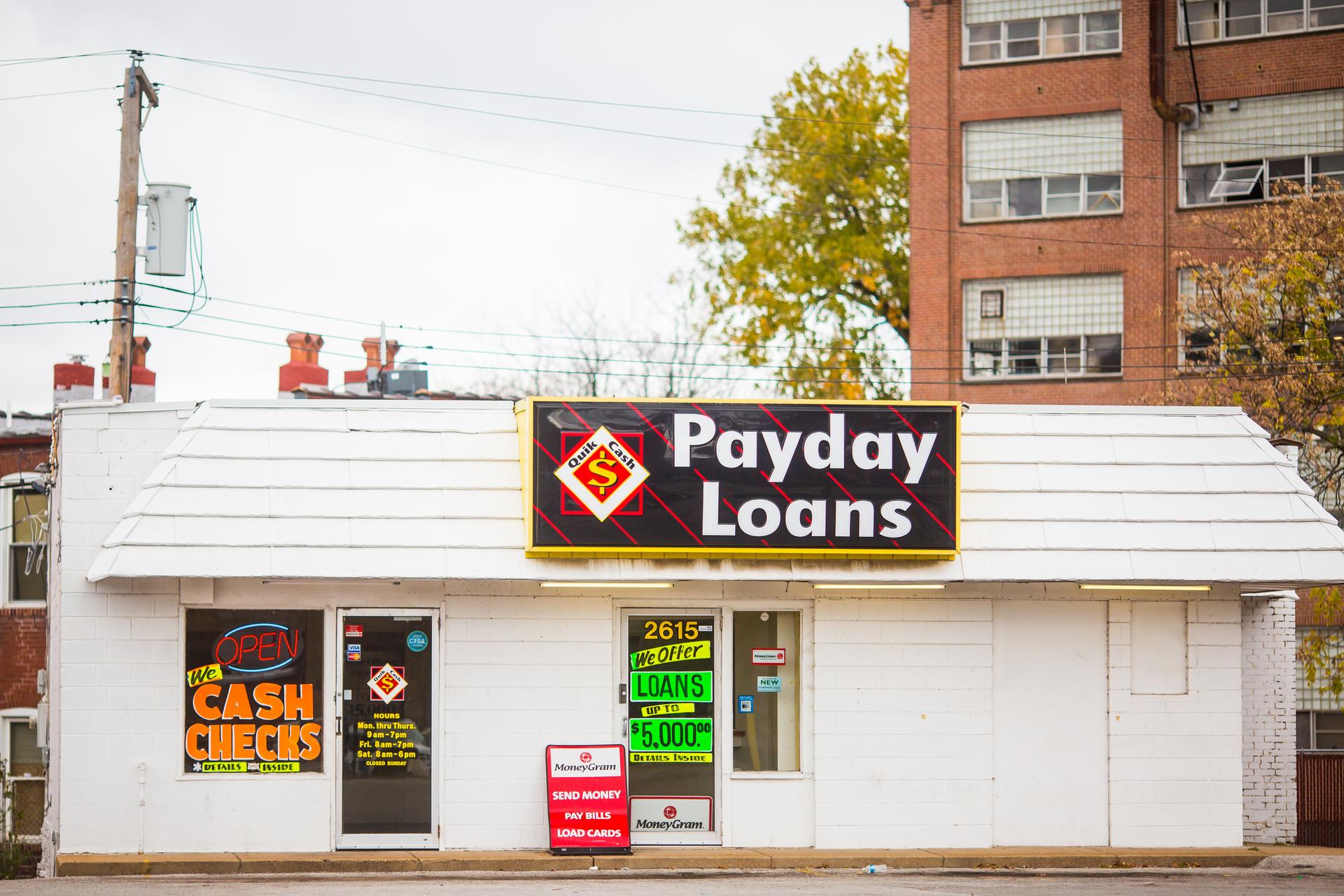 Payday Loan shop