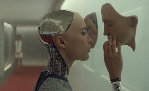 A scene from the movie "Ex Machina."