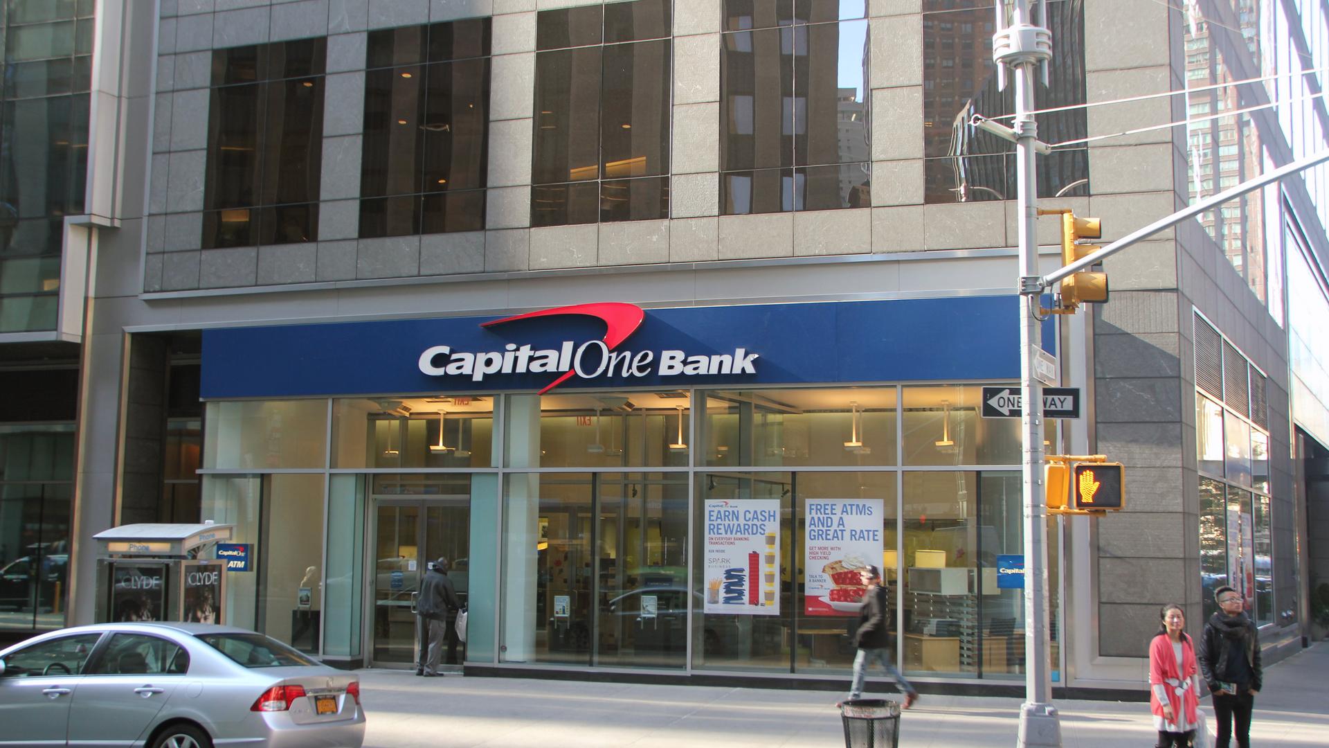 Capital One branch in New York City