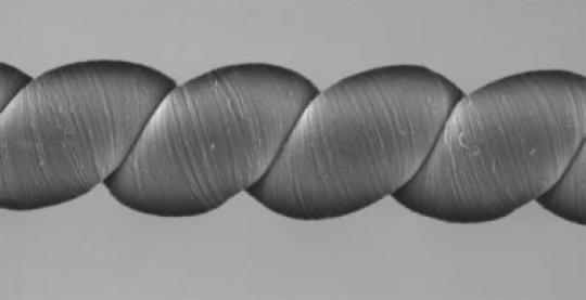 Coiled carbon nanotube yarns