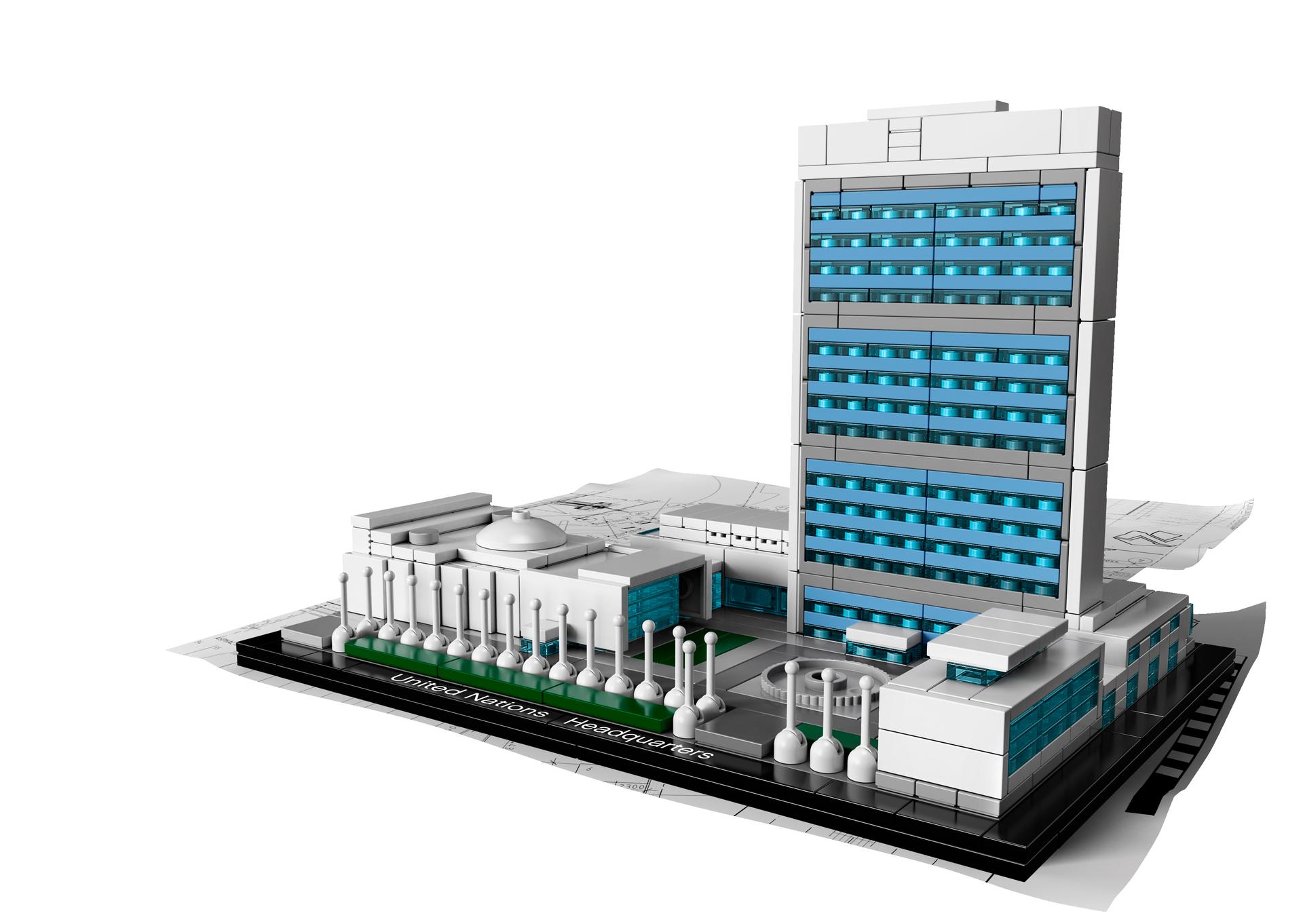 LEGO Model UN Headquarters