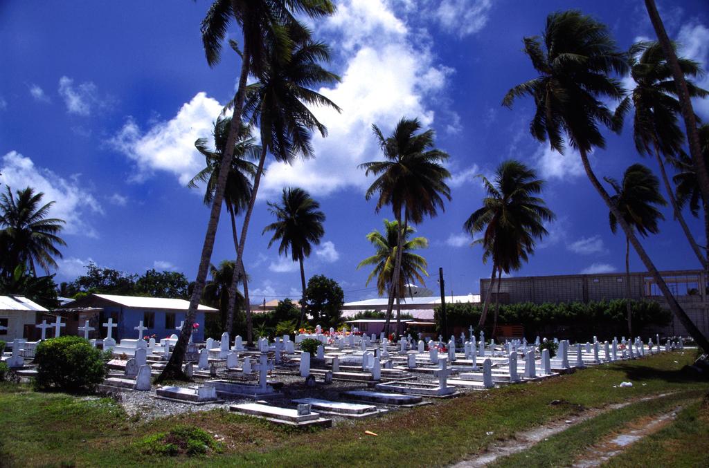 Burial grounds in Majuro.