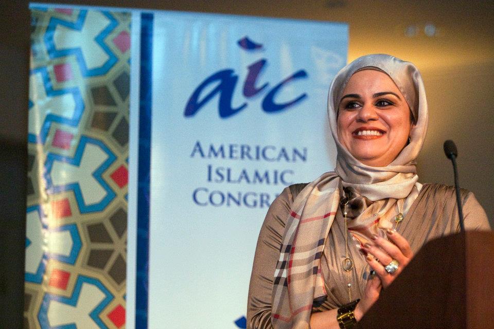 Zainab Al-Suwai was among those attending the White House anti-extremism summit.