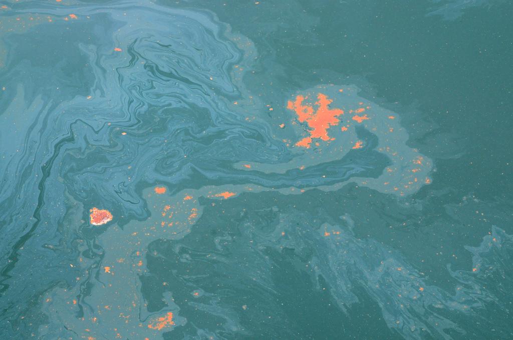 Oil spill.