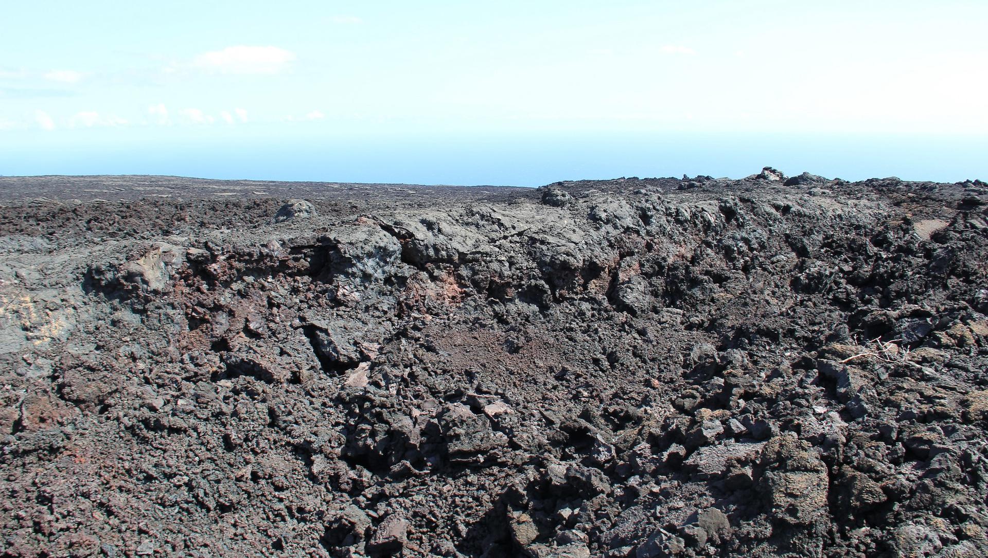 The Mauna Ulu lava shield in Hawai'i Volcanoes National Park