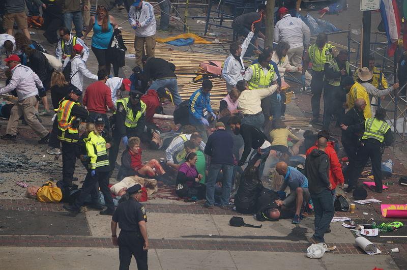 Aftermath of the Boston marathon bombing