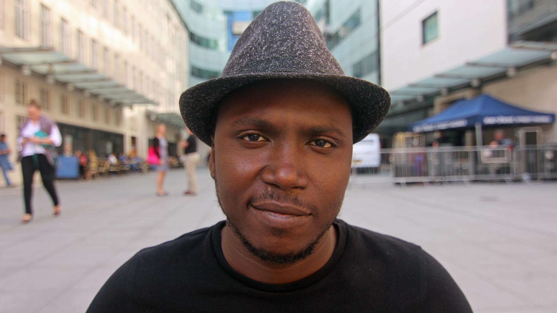 Aliou Toure of the band Songhoy Blues