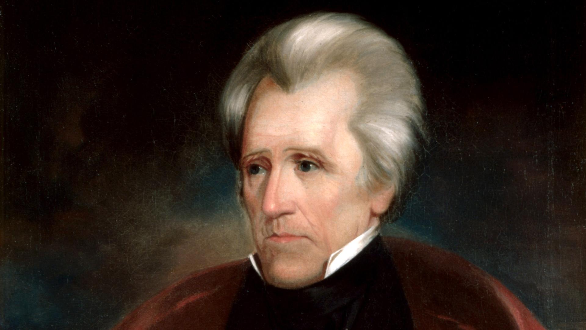 Portrait of Andrew Jackson, the seventh president of the United States by Ralph E. W. Earl