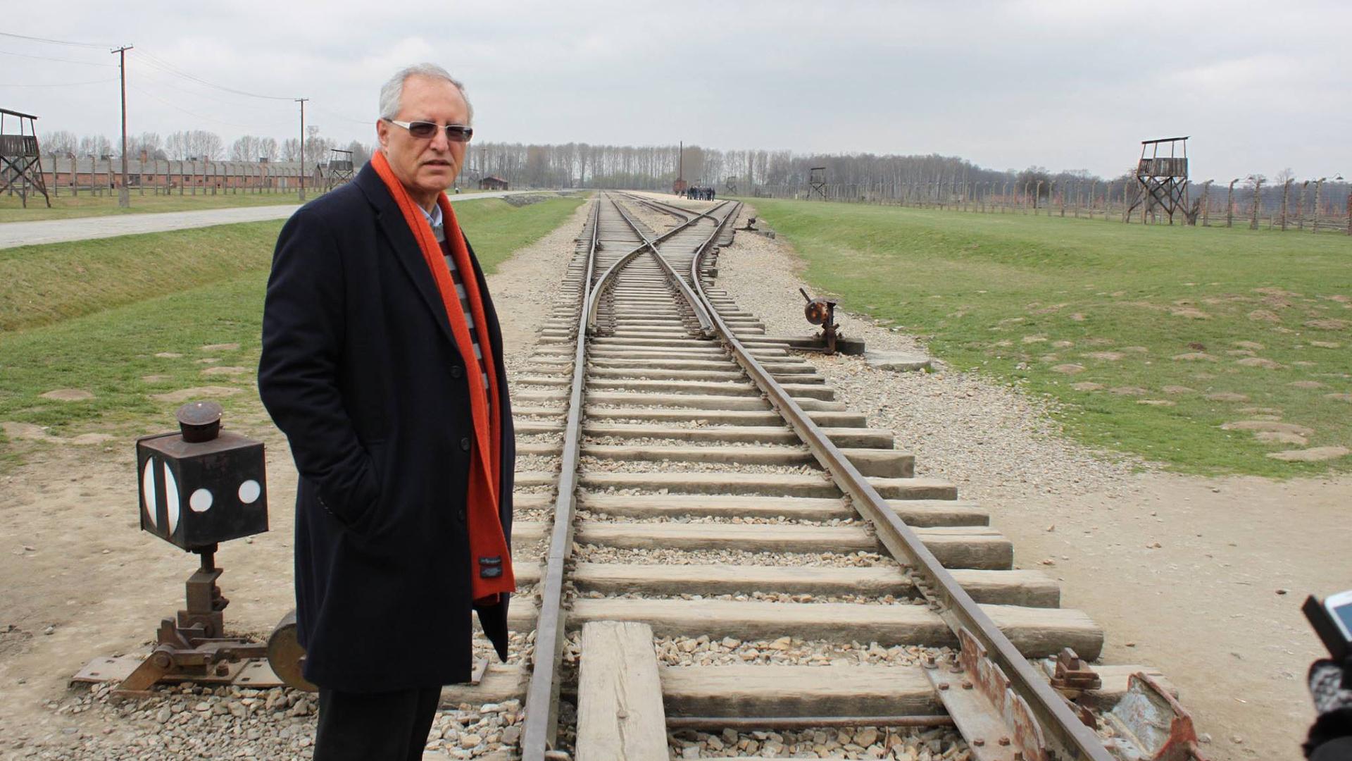 American Studies professor Mohammed Dajani took a group of Palestinian students on a trip to Auschwitz in March, 2014.