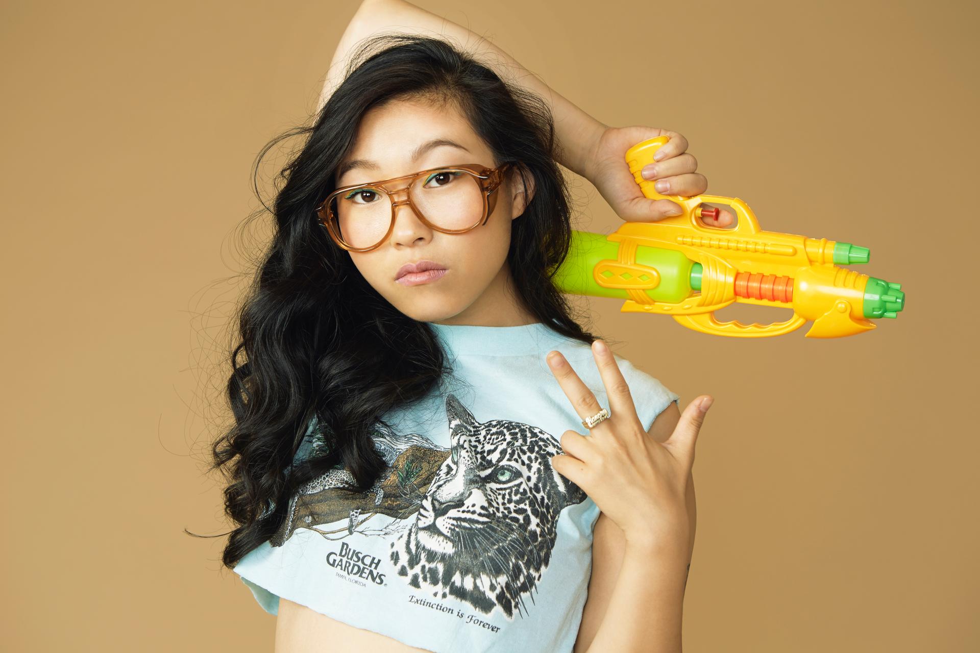 Queens-born rapper Awkwafina has become a hit for her smart, comedic lyrics and offbeat style.