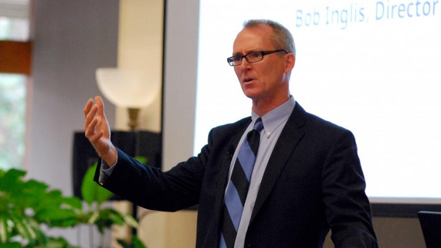 Former South Carolina congressman Bob Inglis says Donald Trump and his Republican party are "shrinking in science denial" on climate change because they don't like the solutions proposed by Democrats. But he says there's a simple conservative solution his