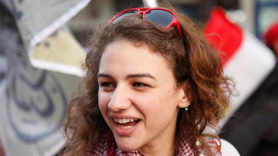 Amira Mikhail, an Egyptian-American activist.