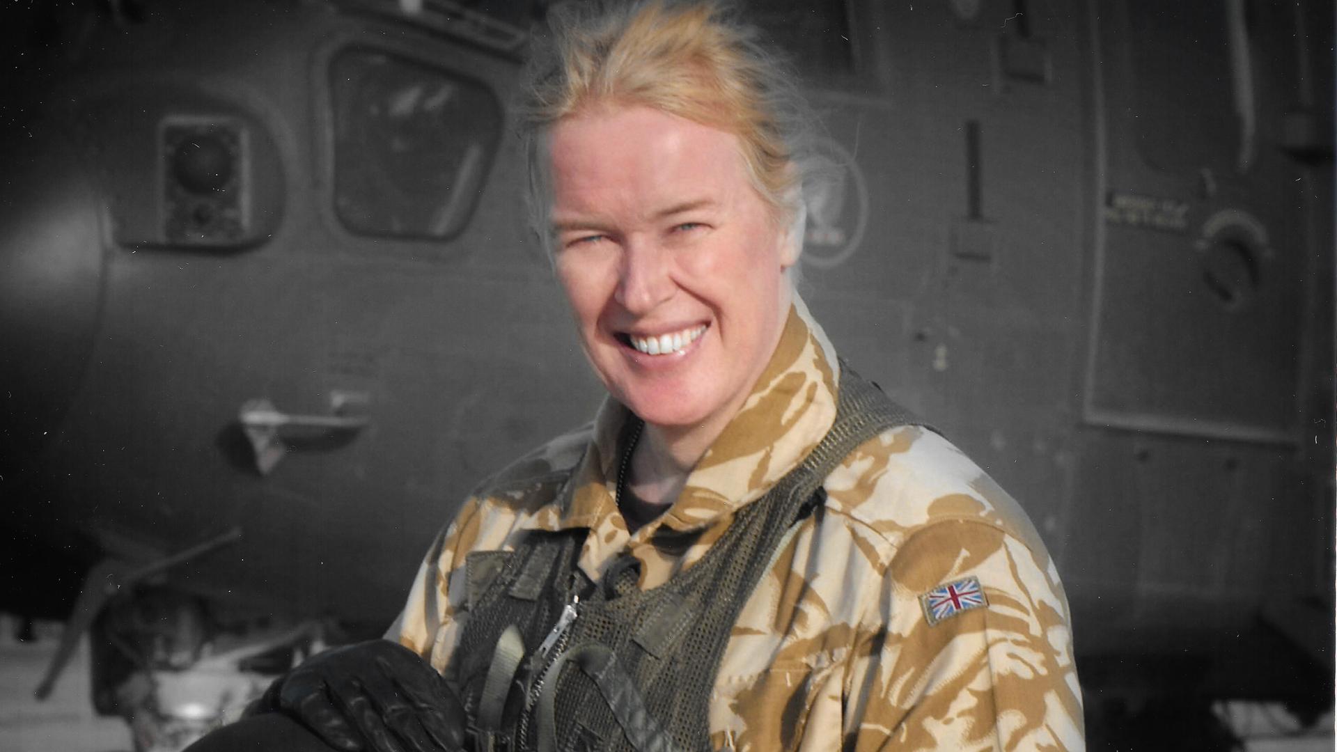 Flight Lt. Caroline Paige is the first openly transgender officer to serve in the Royal Air Force. She says once fellow officers saw she could do the job, her identity was no longer an issue.