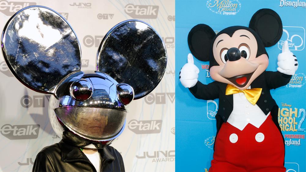 Separated at birth? DJ Deadmau5 and Mickey Mouse