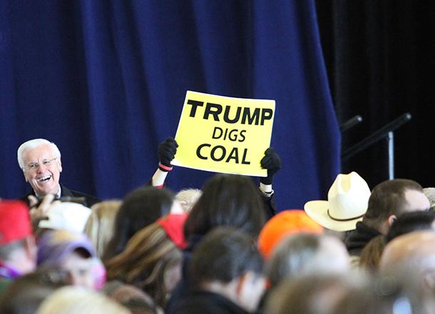 Trump coal supporter