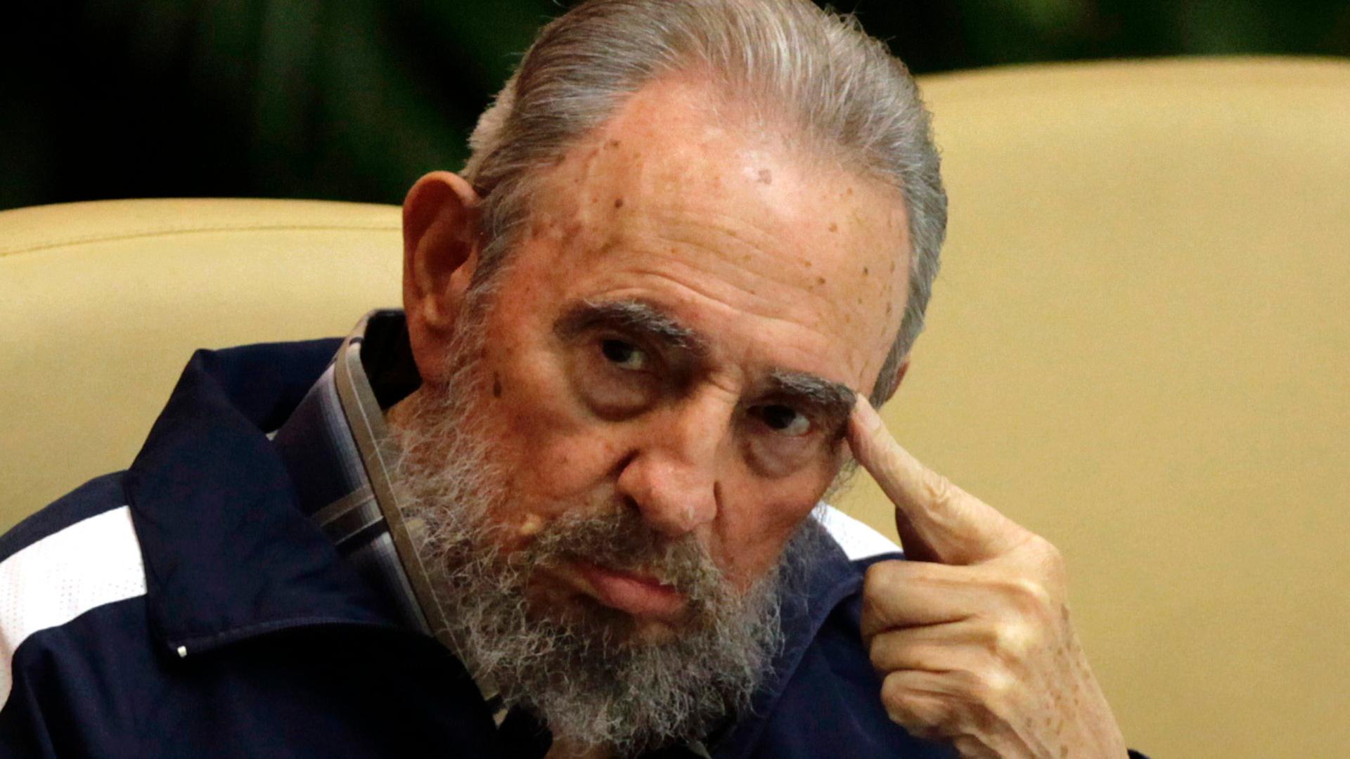 Former Cuban leader Fidel Castro attends the closing ceremony of the sixth Cuban Communist Party congress in Havana April, 2011. 