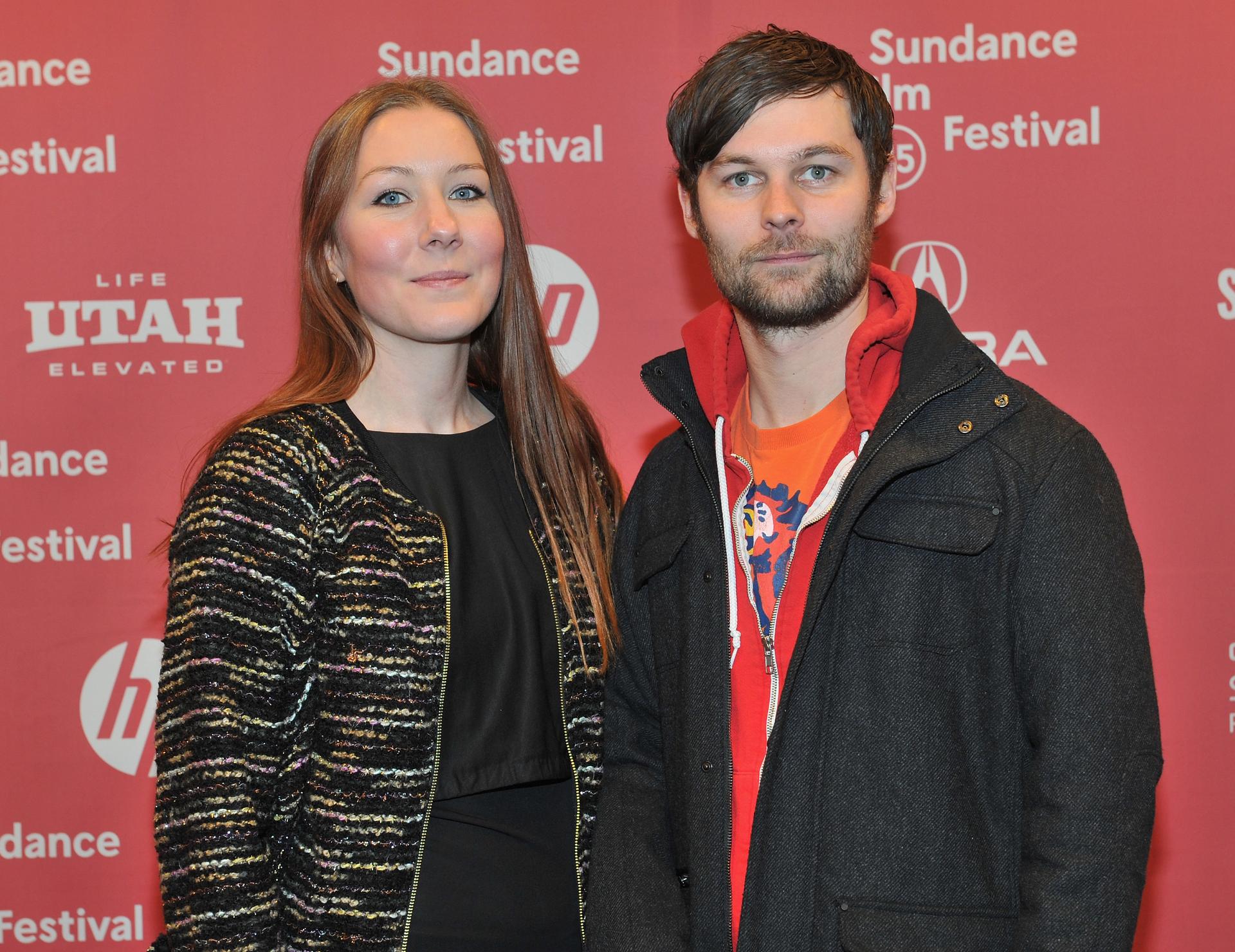 Directors Frida Barkfors and Lasse Barkfors attend the "Pervert Park" Premiere during the 2015 Sundance Film Festival on January 26, 2015 in Park City, Utah.