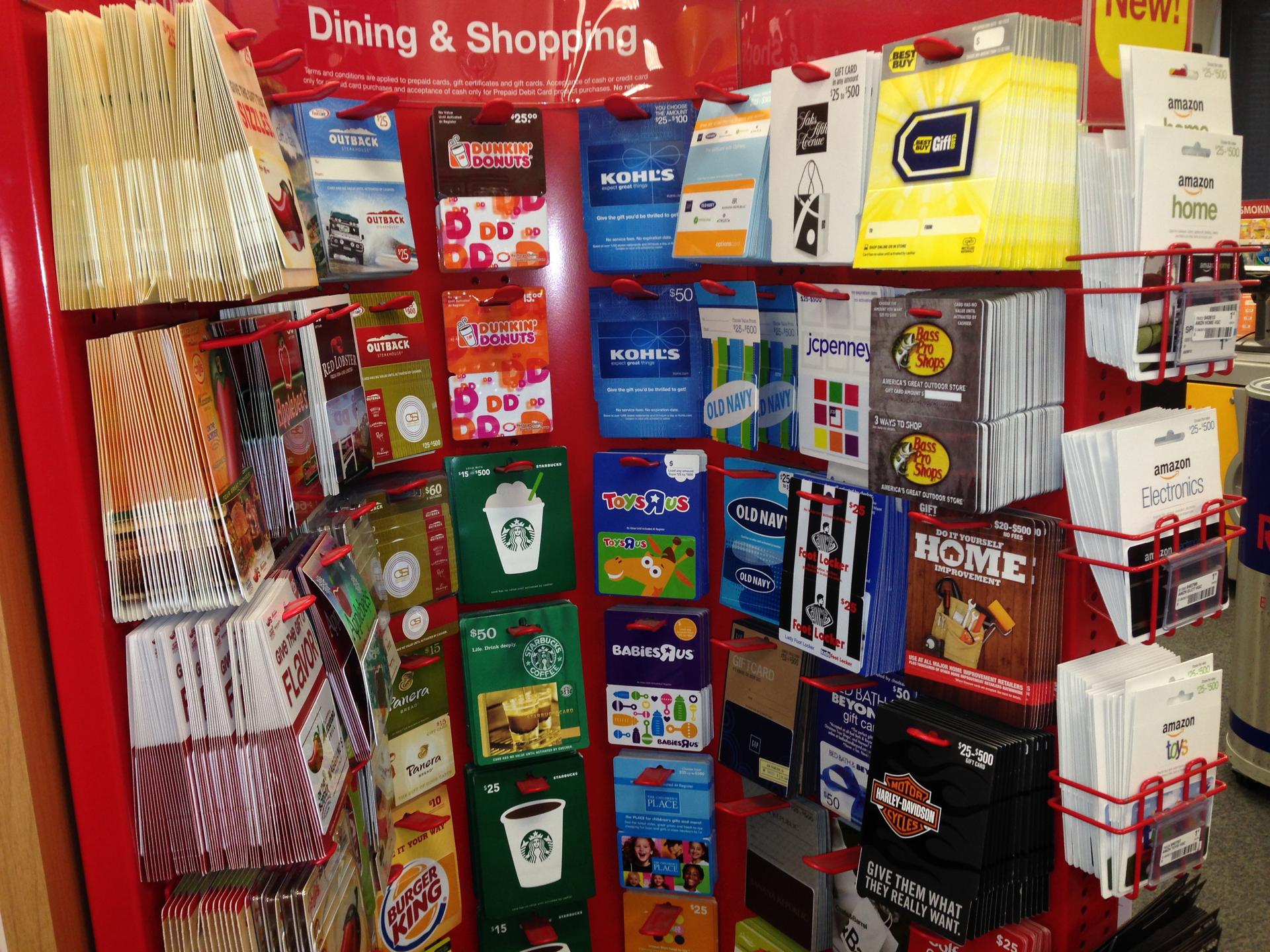 $100 billion worth of gift cards, mostly plastic, will be manufactured in the US this year. 