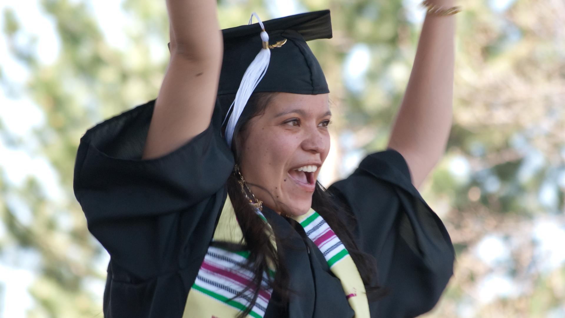 Undocuemnted Colorado college students are now able to pay in-state tuition rates, joining recent graduates like US citizen Cristina Chacon. 