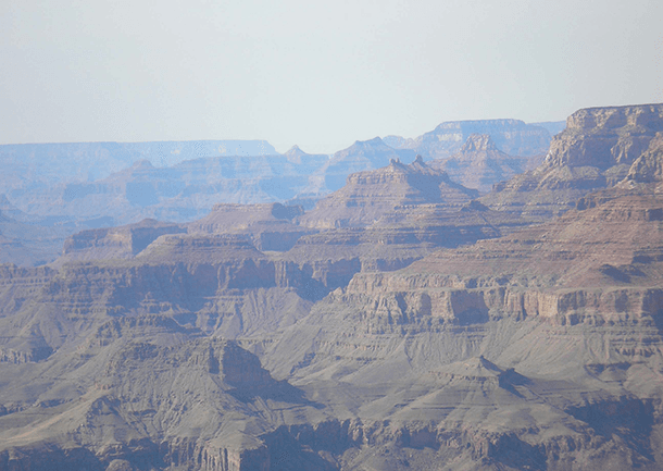 Grand Canyon haze