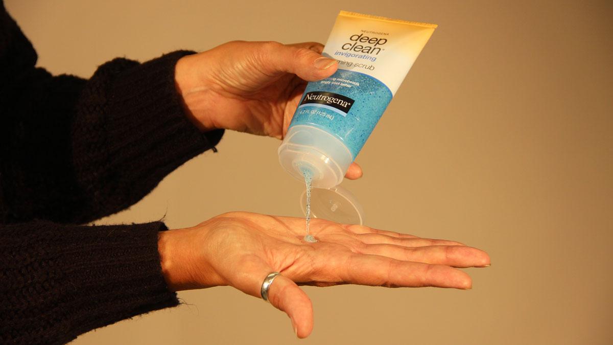 Microbeads are found in this foaming scrub from Neutrogena.