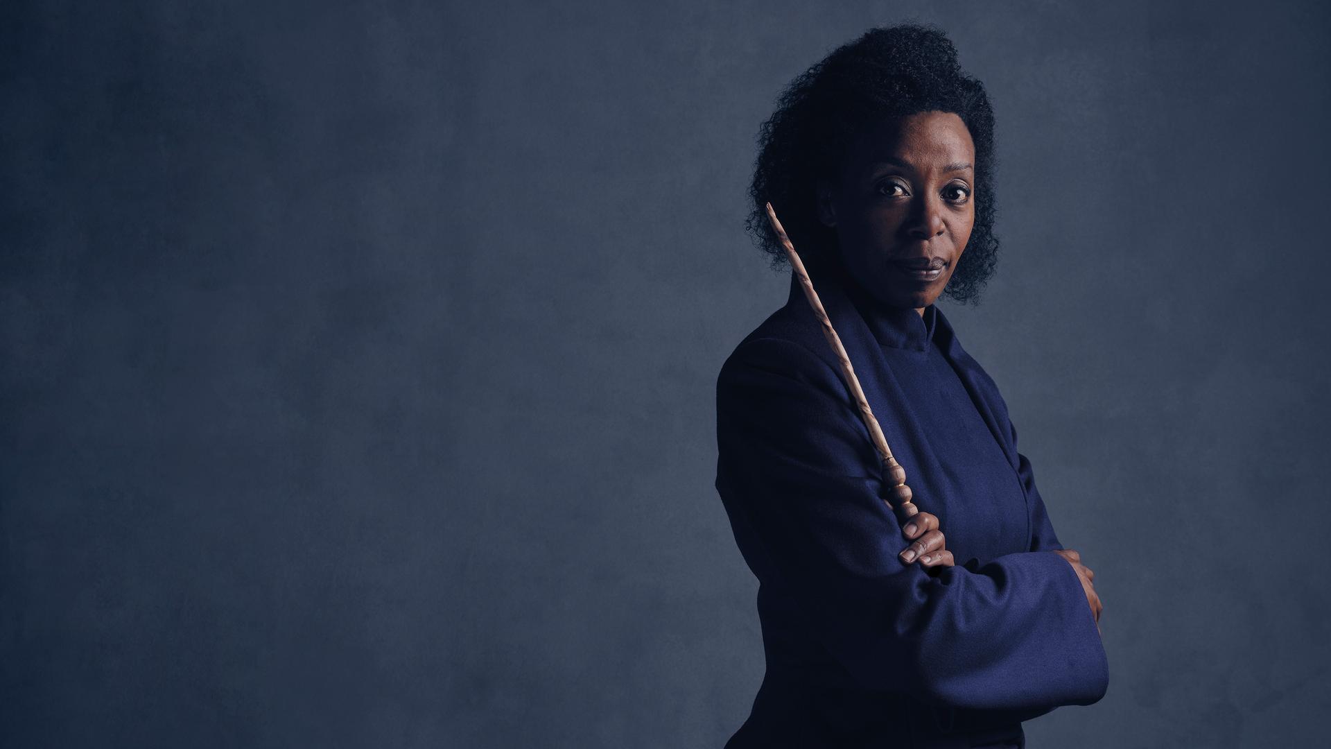 Hermione Granger, played by Noma Dumezweni in the new play Harry Potter And The Cursed Child.