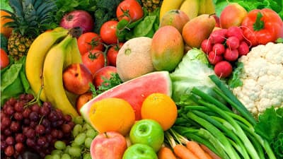 Fruits and veggies