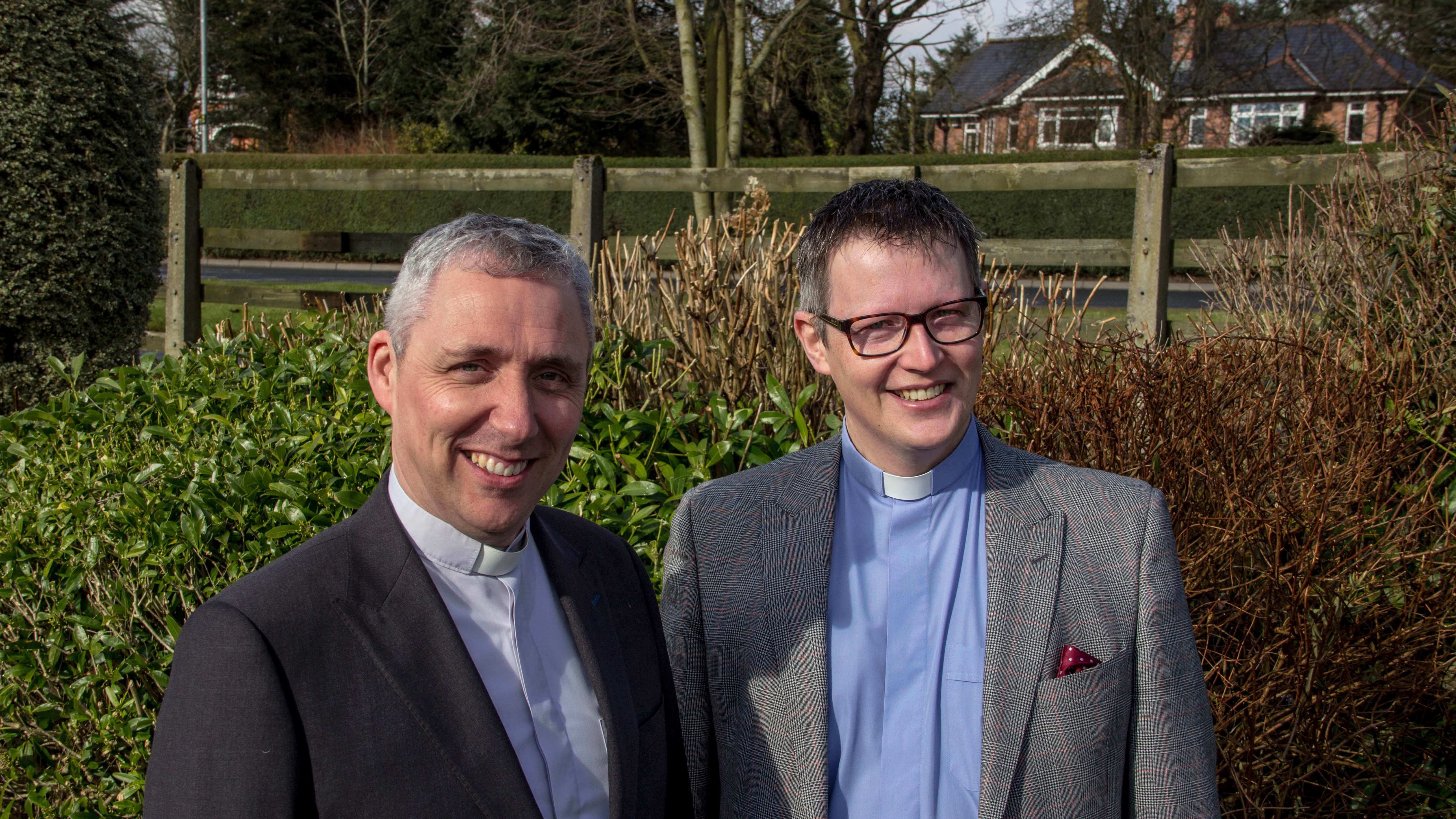 Paul Farren, who's Catholic, and Robert Miller, who's Protestant, hope their new book can get people talking about forgiveness. They say it's the only way to live in true peace. 