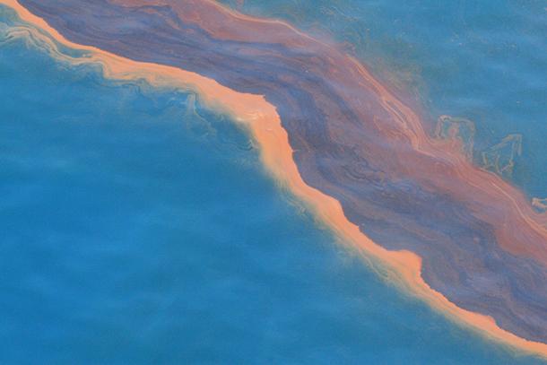 Oil slick Gulf of Mexico