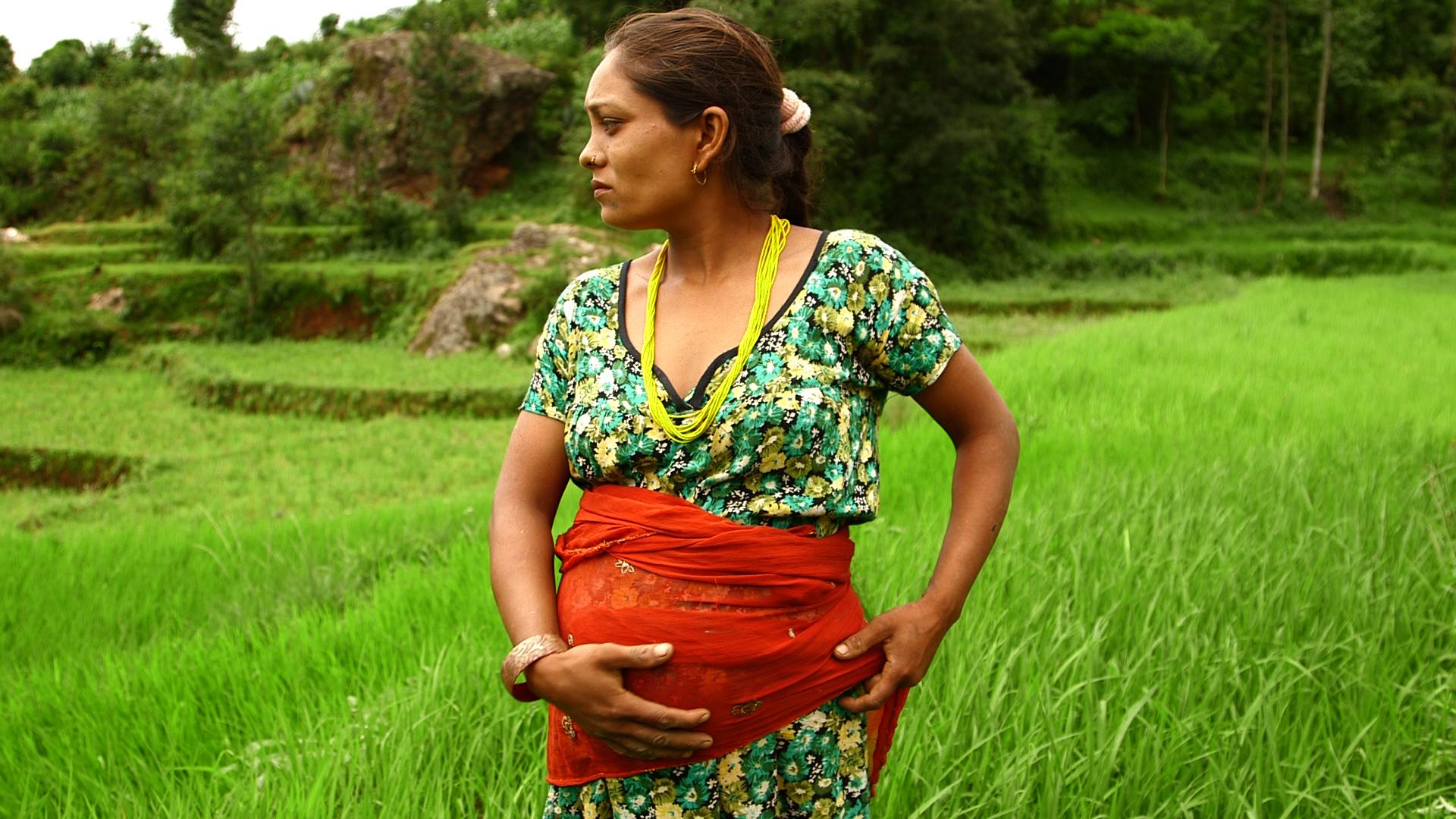 Januka Rasaeli, a pregnant woman in Nepal