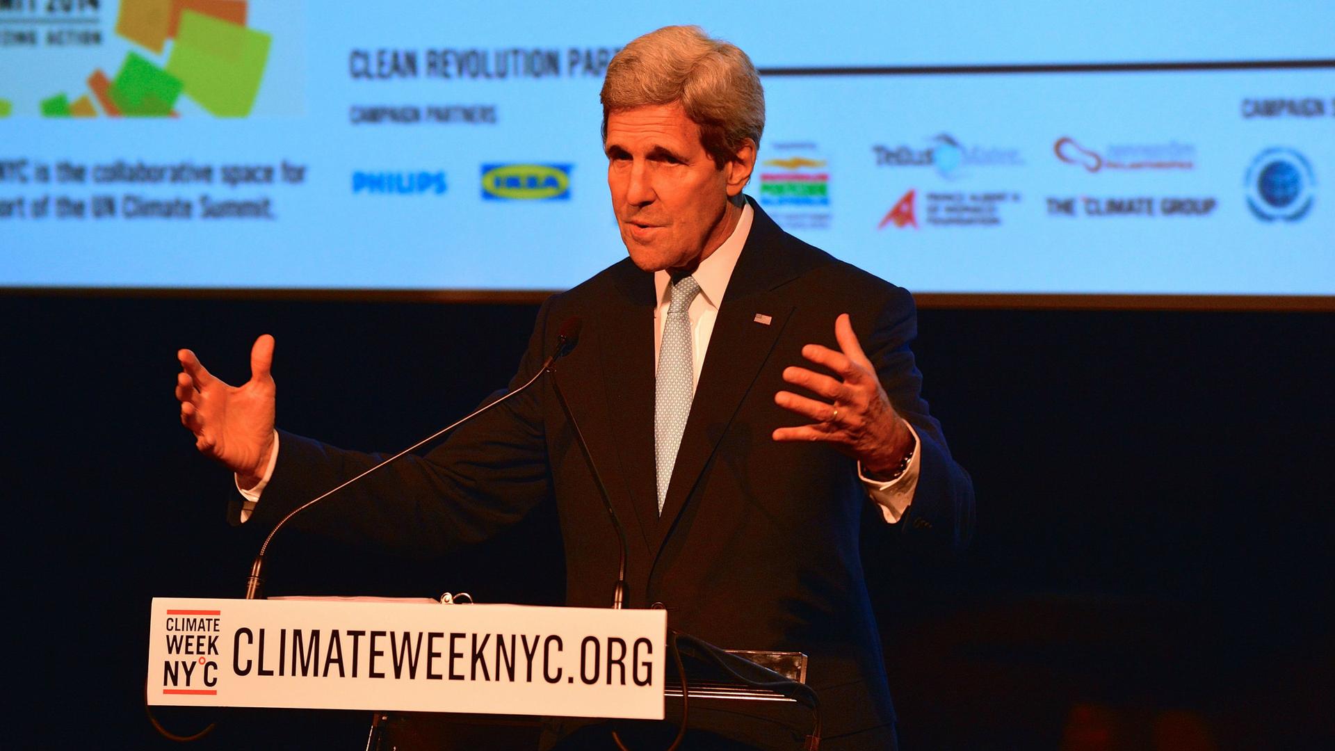 Kerry at Climate Week 2014