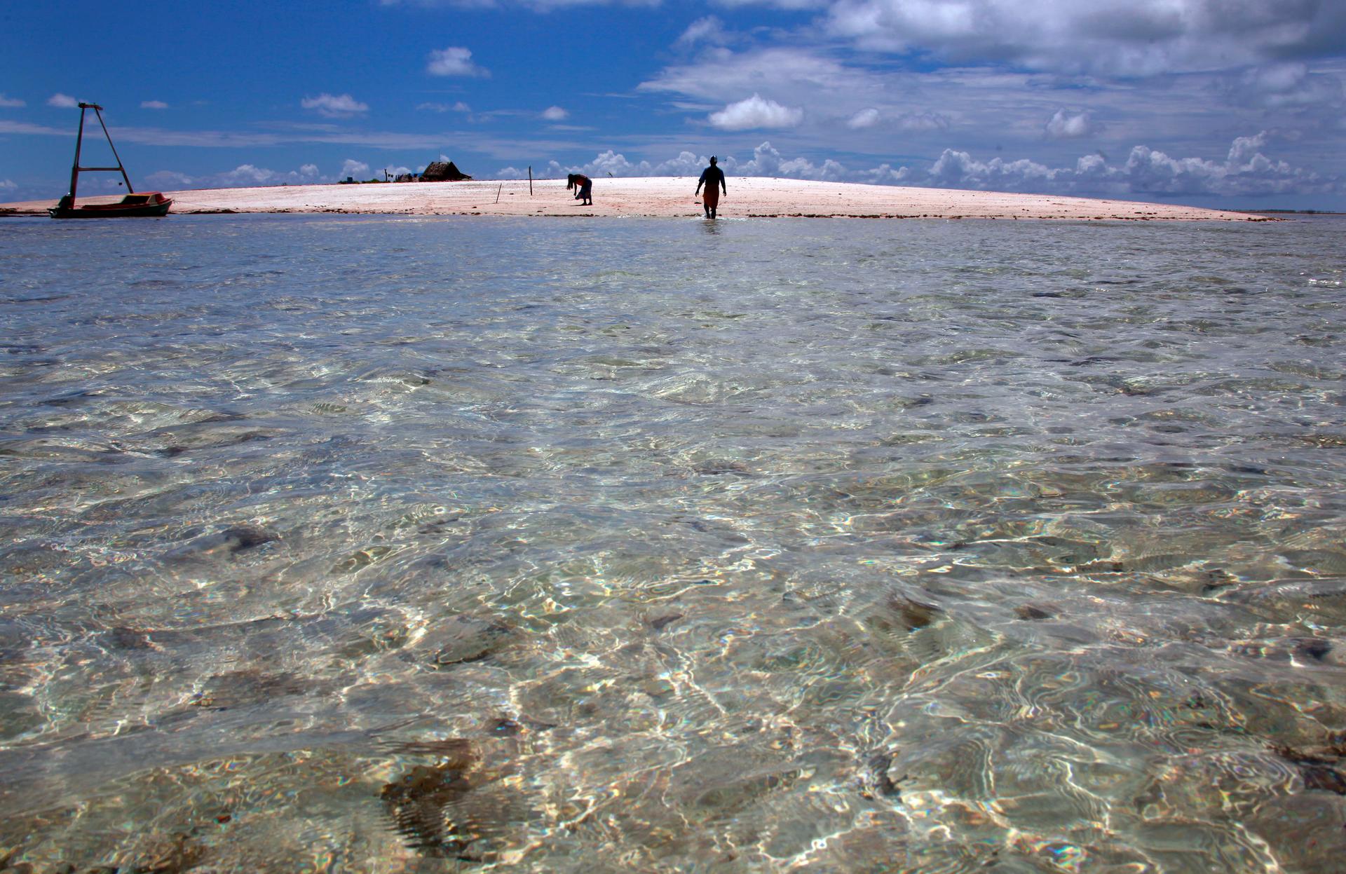 Kiribati beach