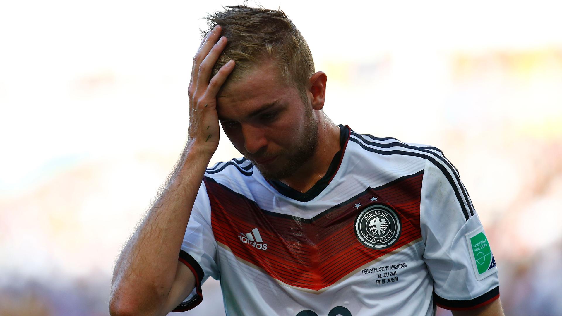 Germany's Christoph Kramer —concussion