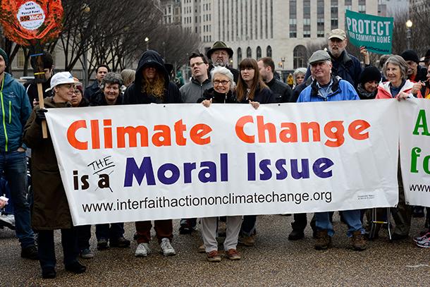 Climate change march