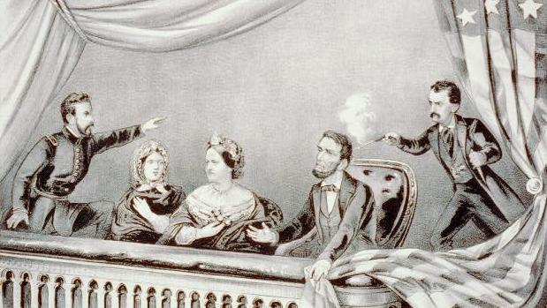 The assassination of President Lincoln: at Ford's Theatre, Washington, DC, April 14th, 1865.