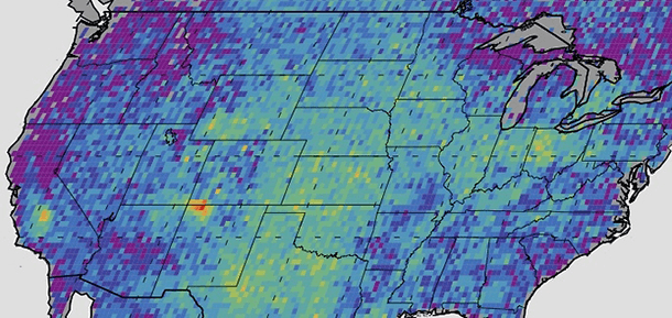 NASA methane hotspot