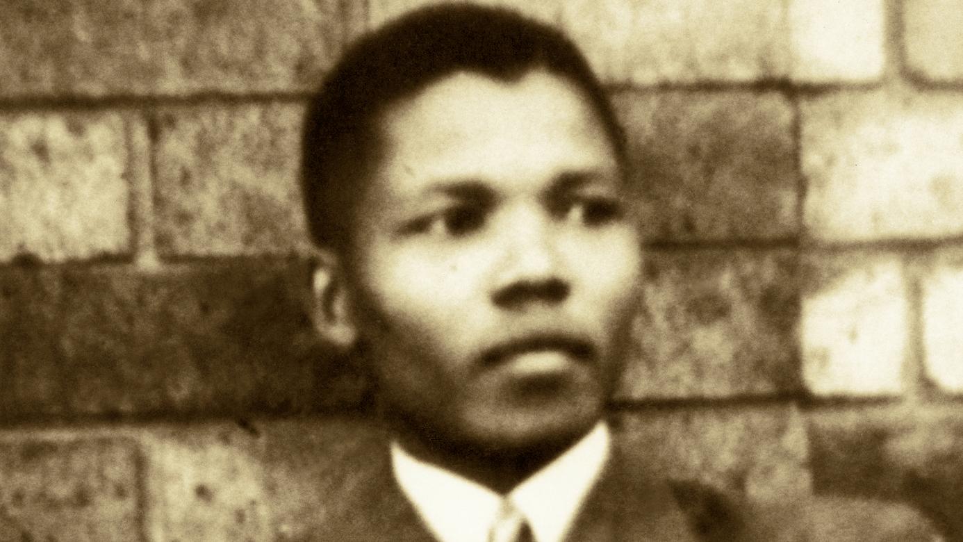 Nelson Mandela, as a young man, before he gave his famous Rivonia speech