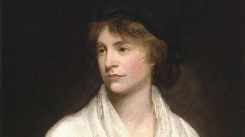 Mary Wollstonecraft. Painting by John Opie (c.1797)