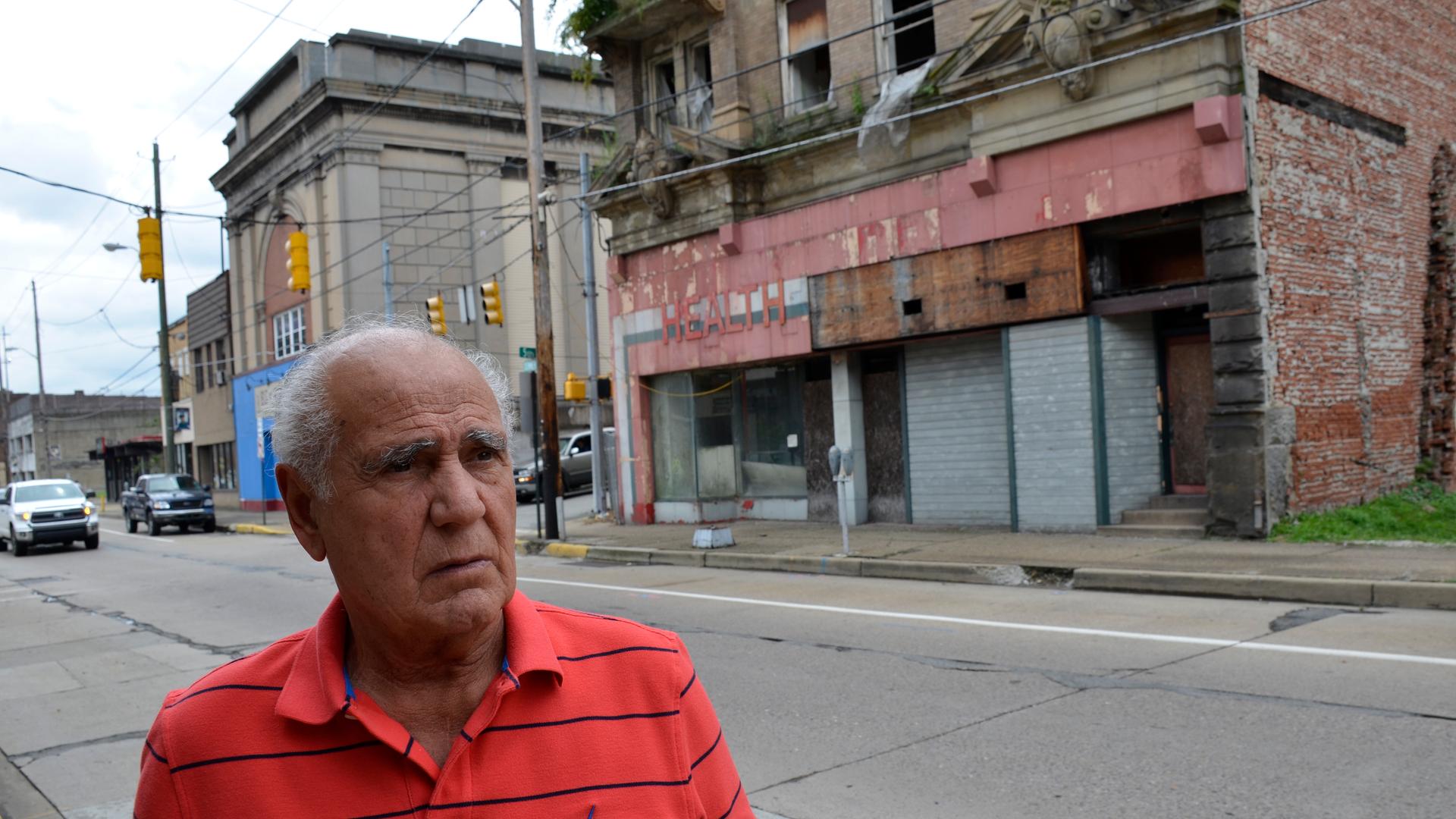 Lou Mavrakis, mayor of Monessen, needs to tear down some 400 blighted homes and 30 downtown buildings. He says he's appealed to federal elected officials for help, but has been ignored. 