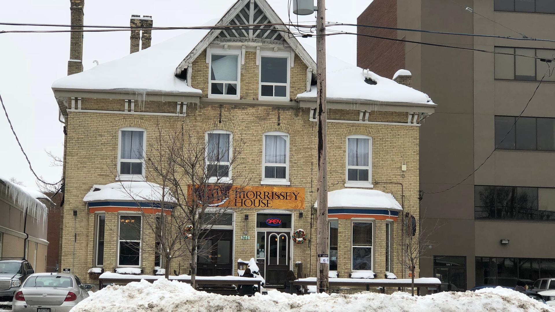 The pub in London, Ontario, at the center of the "Mind the Gap" gender spat