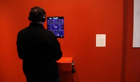 MoMA video game display