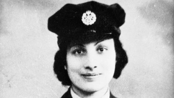 Noor Inayat Khan, in the uniform of the British Women’s Auxiliary Air Force, 1943