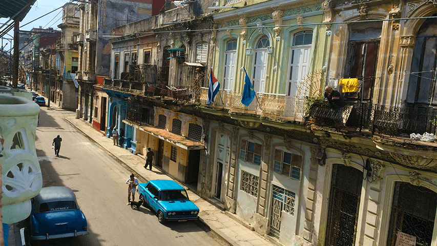 Havana's city center in January 2016.